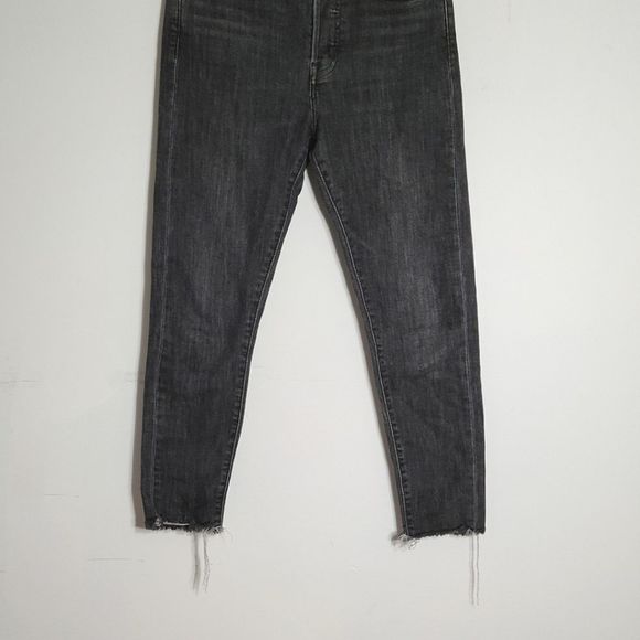 LEVI'S Wedgie Skinny Jeans in Ravens Wing Size 28 - Picture 13 of 16